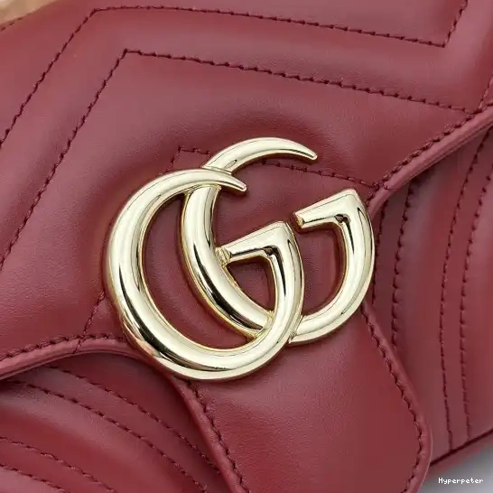 Hyperpeter bag-23*14*6CM GG MARMONT GUCCI 0526